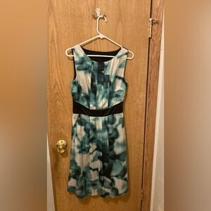 Mid-2000s The Limited watercolor sheath dress size 2